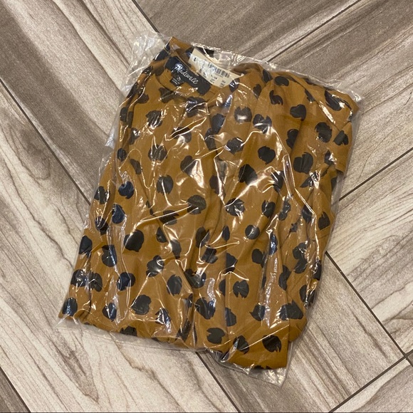 Madewell Kimono Wrap Style Sash Wrap-Tie Top NWT - Picture 4 of 4